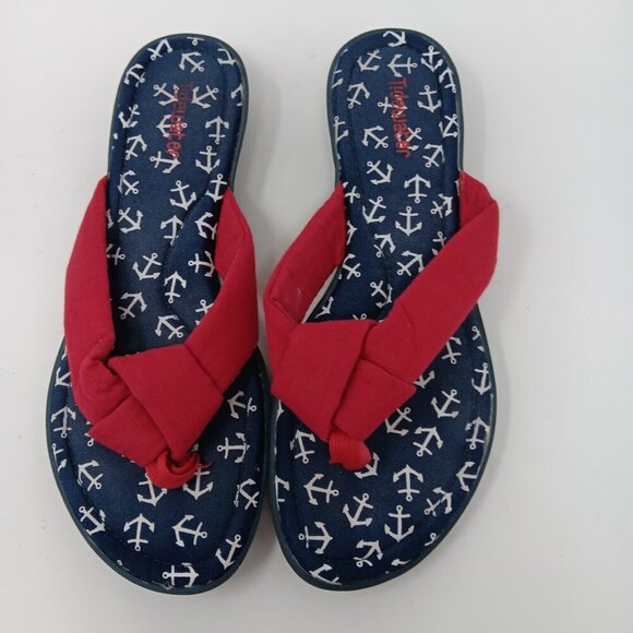 Tidewater Sandals Women's Freeport Anchors SIZE W8  Condition: USED - Picture 6 of 7
